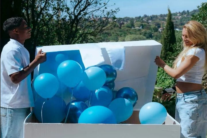 Λιόν: Ο Έντρικ και η σύζυγός του αποκάλυψαν ότι περιμένουν αγοράκι με ένα τρυφερό gender reveal